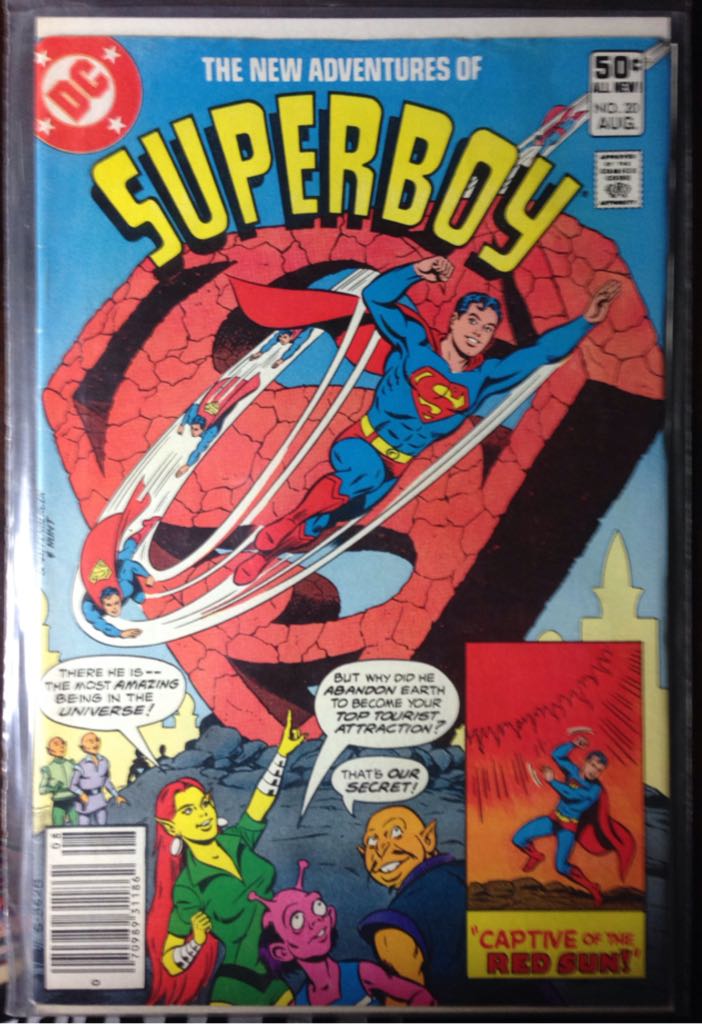 The New Adventures Of Superboy - DC Comics (20 - Aug 1981) comic book collectible [Barcode 070989311862] - Main Image 1