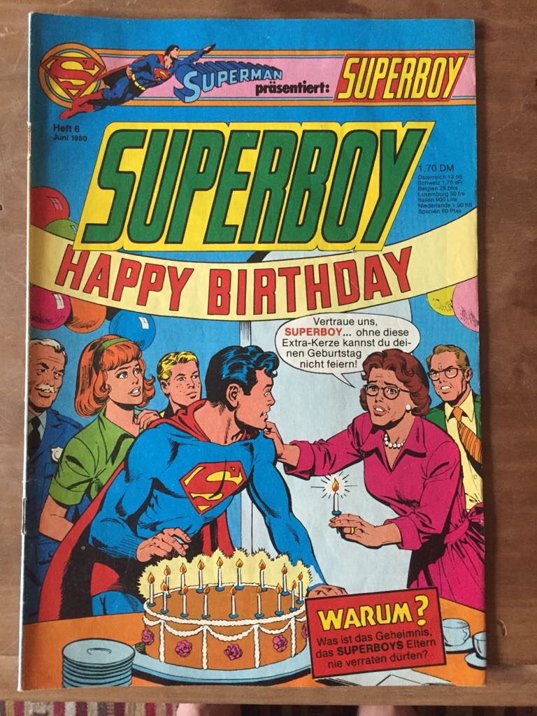 Superboy - Ehapa (6) comic book collectible - Main Image 1