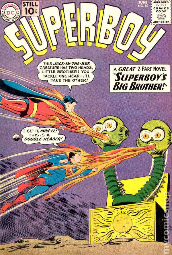 Superboy  (59) comic book collectible - Main Image 1