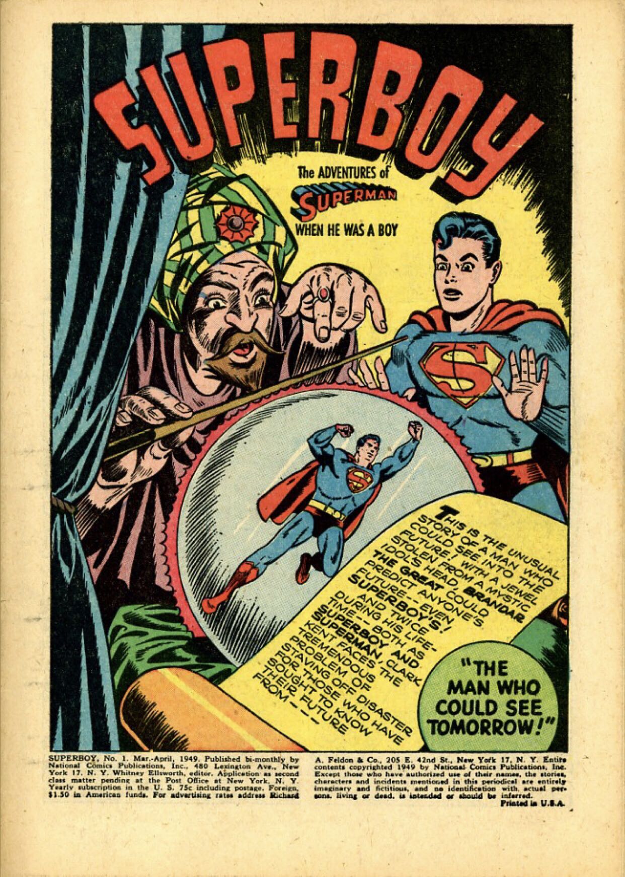 Superboy 1 - DC Comic (1) comic book collectible - Main Image 2