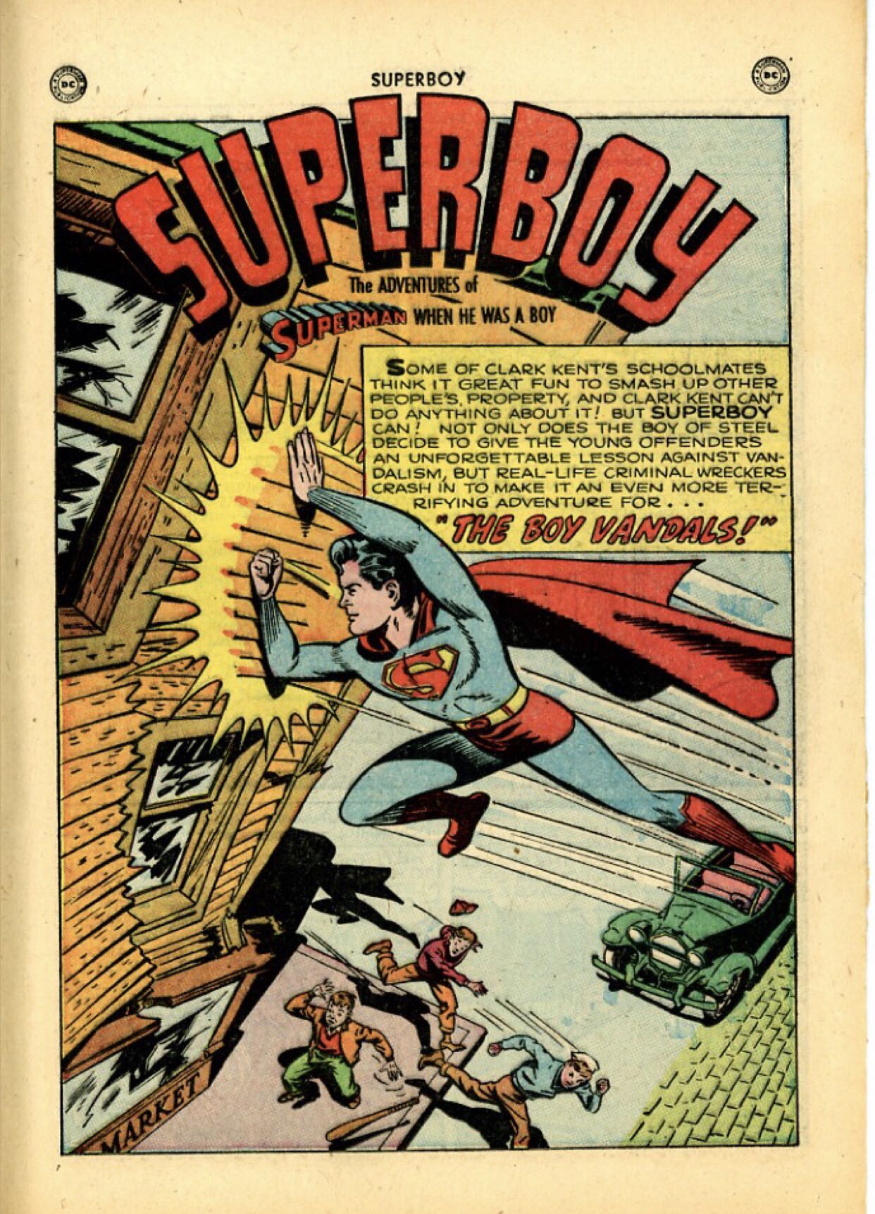 Superboy 1 - DC Comic (1) comic book collectible - Main Image 3
