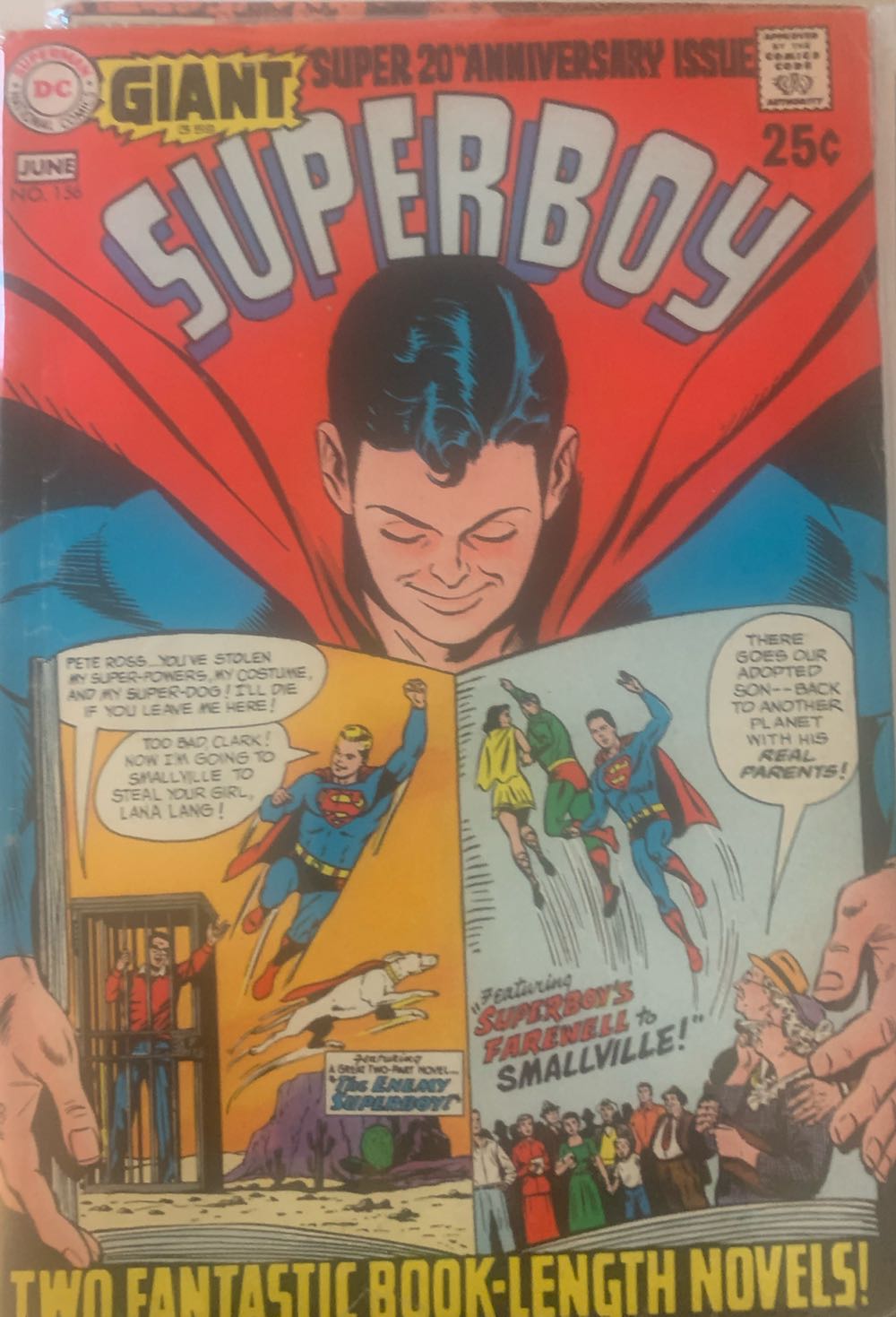 Superboy - DC Comics (156 - Jun 1969) comic book collectible - Main Image 2