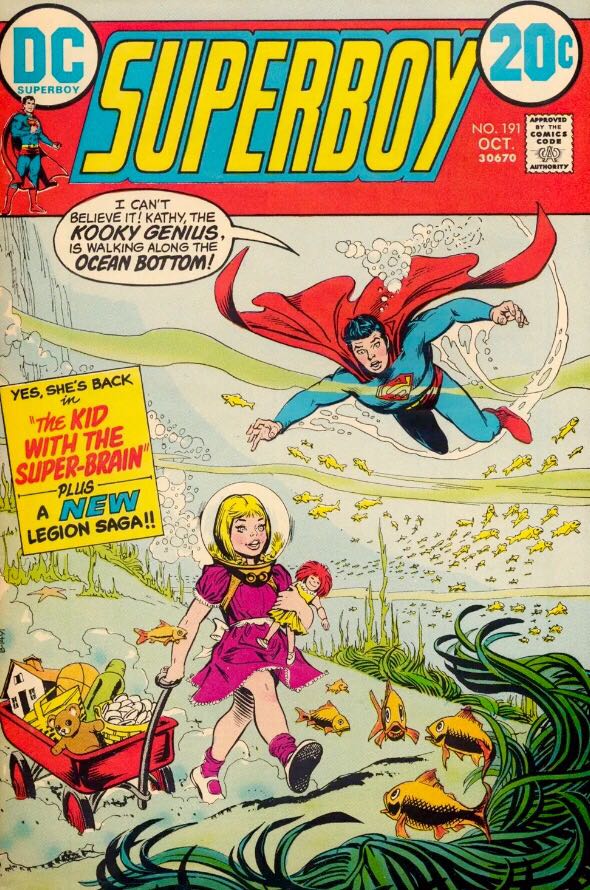 Superboy - National Periodical Publications Inc. (191 - Oct 1972) comic book collectible - Main Image 1