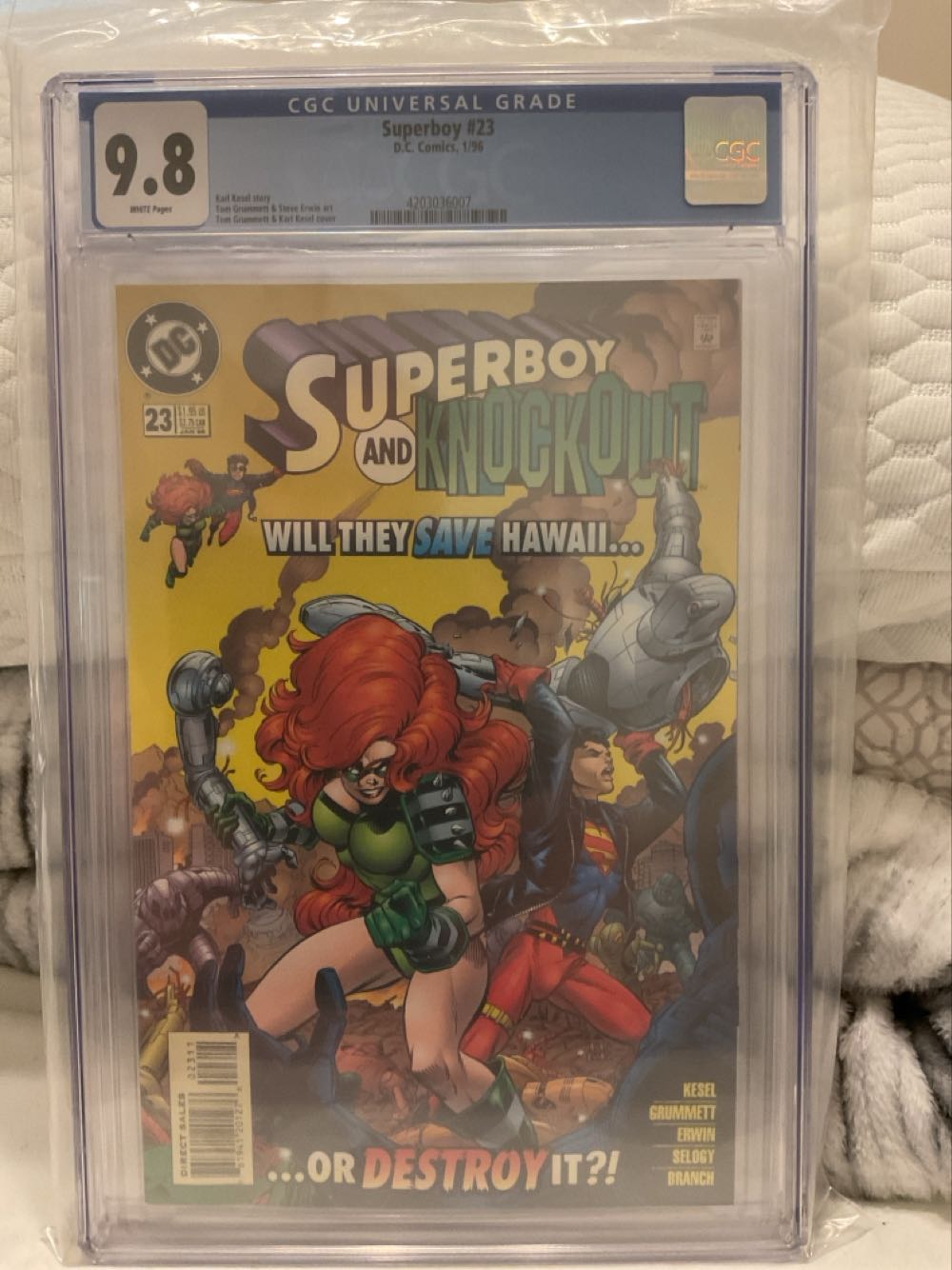 Superboy - DC Comics (23 - Jan 1996) comic book collectible [Barcode 76194120127602311] - Main Image 2