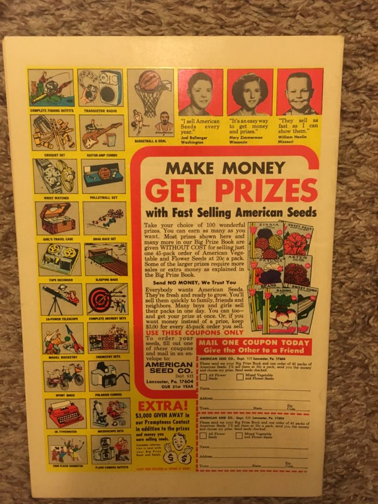 Superboy #155 - DC Comics (155 - 04/1969) comic book collectible - Main Image 2