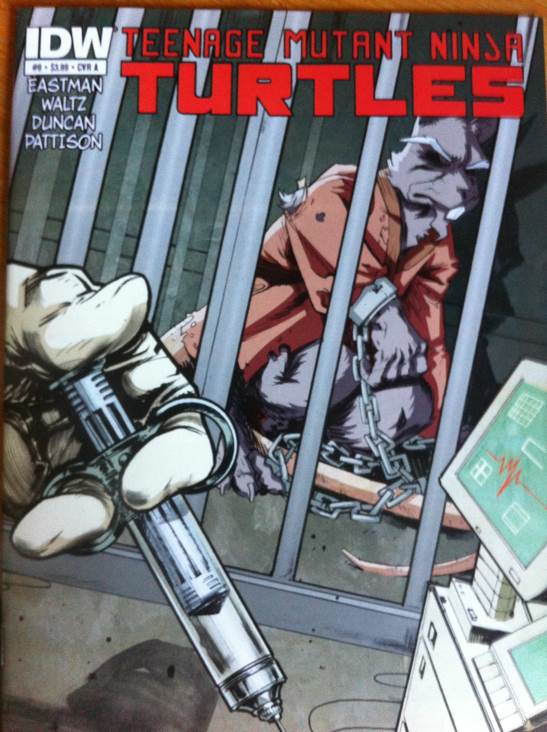 Teenage Mutant Ninja Turtles - IDW (9 - Apr 2012) comic book collectible [Barcode 2001985000] - Main Image 1