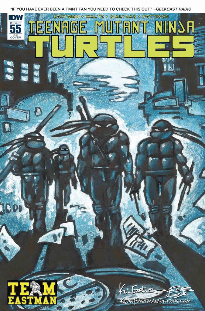 Teenage Mutant Ninja Turtles (55) comic book collectible - Main Image 1