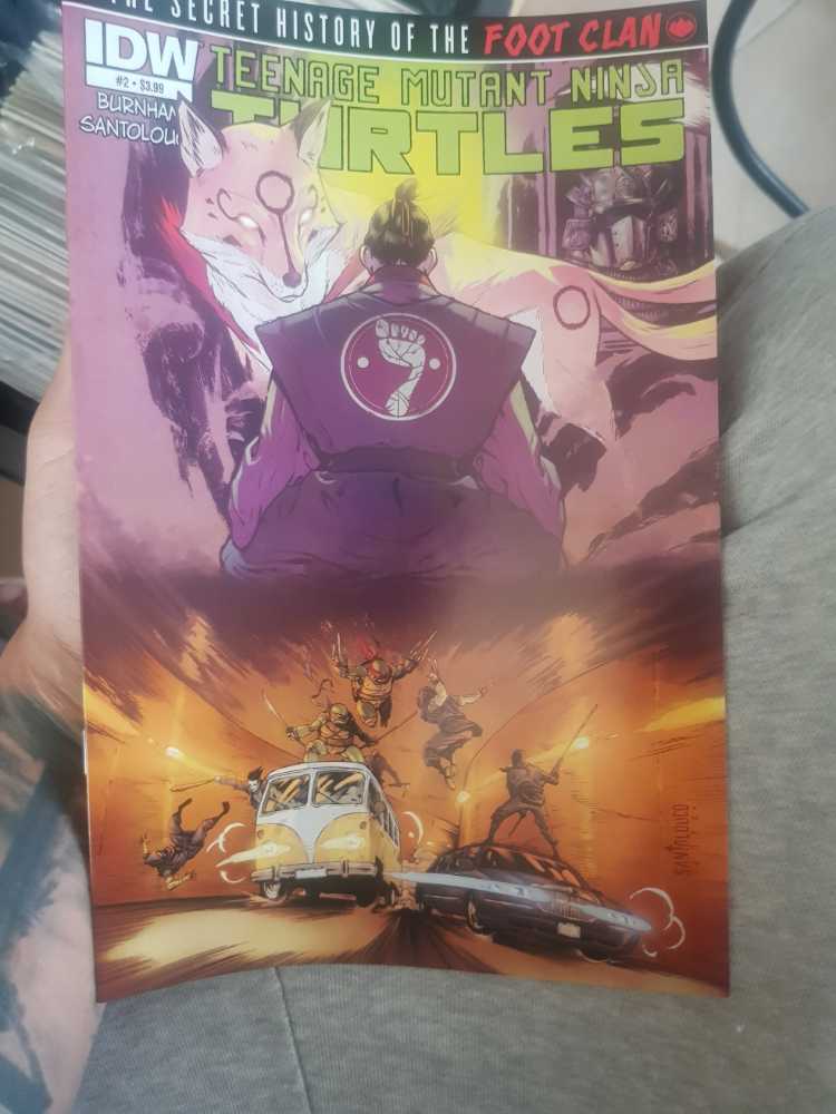 Teenage Mutant Ninja Turtles: The Secret History Of The Foot Clan - IDW (2) comic book collectible [Barcode 82771400405200211] - Main Image 2