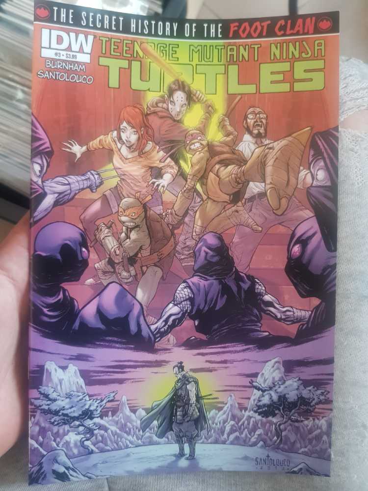 Teenage Mutant Ninja Turtles: The Secret History Of The Foot Clan - IDW (3 - Feb 2013) comic book collectible [Barcode 82771400405200311] - Main Image 2