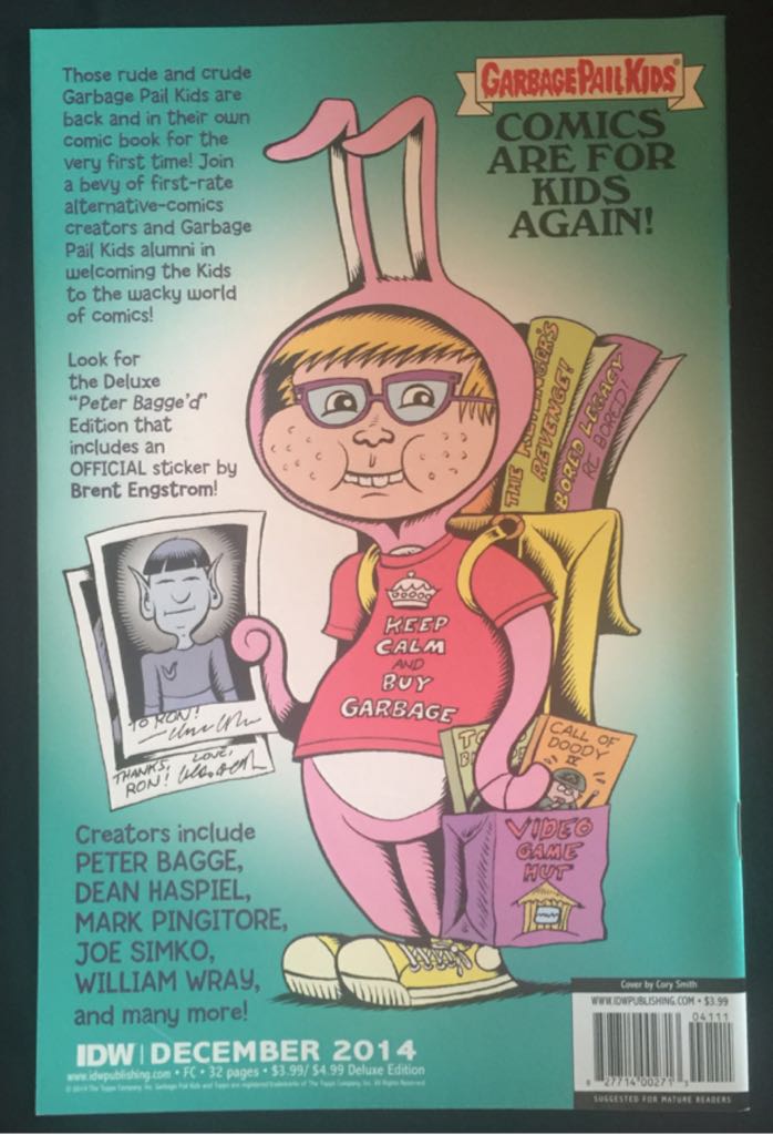 Teenage Mutant Ninja Turtles - IDW (41 - Dec 2014) comic book collectible [Barcode 82771400271304111] - Main Image 2