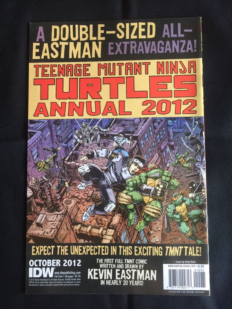 Teenage Mutant Ninja Turtles  (15) comic book collectible [Barcode 82111400211301511] - Main Image 2