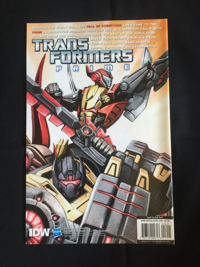 Teenage Mutant Ninja Turtles - IDW (16 - Nov 2012) comic book collectible [Barcode 82771400271301611] - Main Image 2