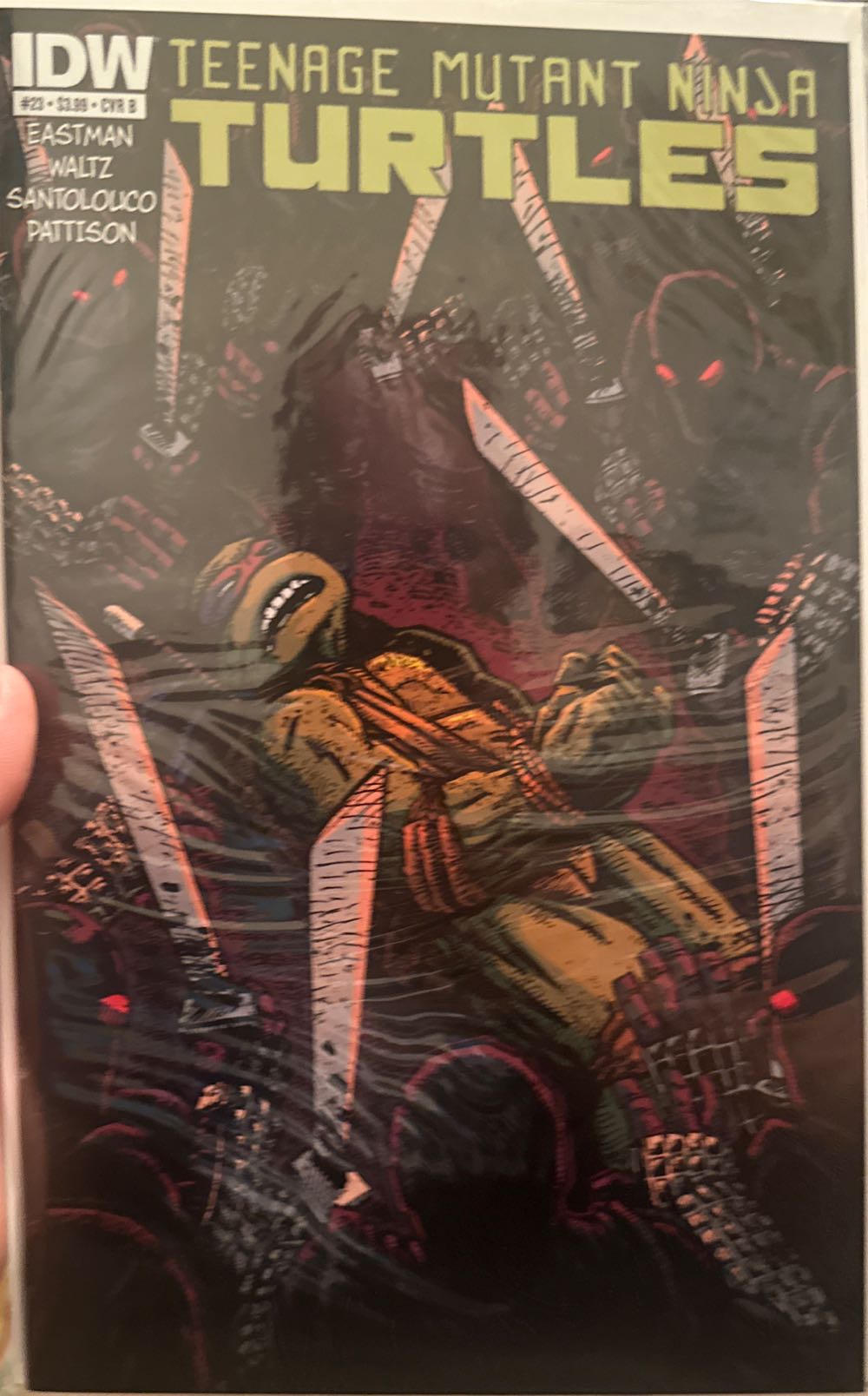 Teenage Mutant Ninja Turtles - IDW (23 - Jul 2013) comic book collectible [Barcode 82771400271302311] - Main Image 3