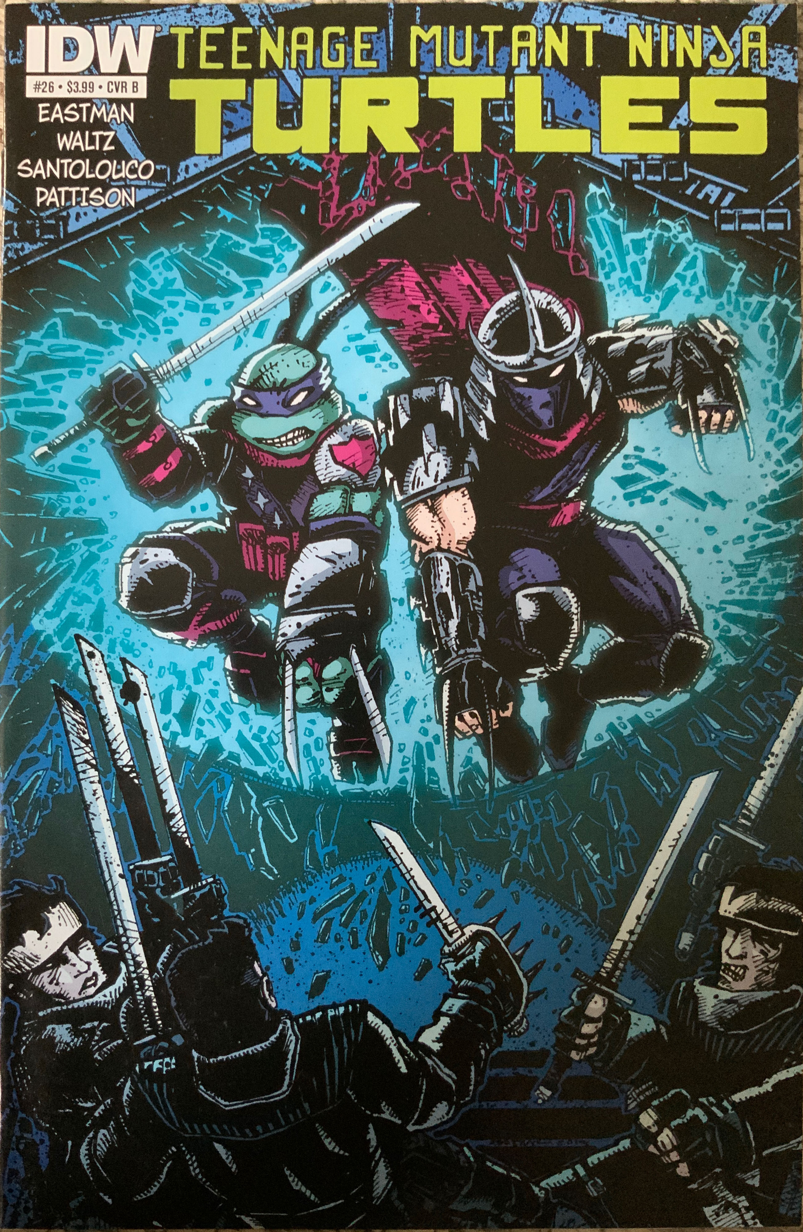 Teenage Mutant Ninja Turtles - IDW Comics (25 - Aug 2013) comic book collectible [Barcode 82771400271302511] - Main Image 3