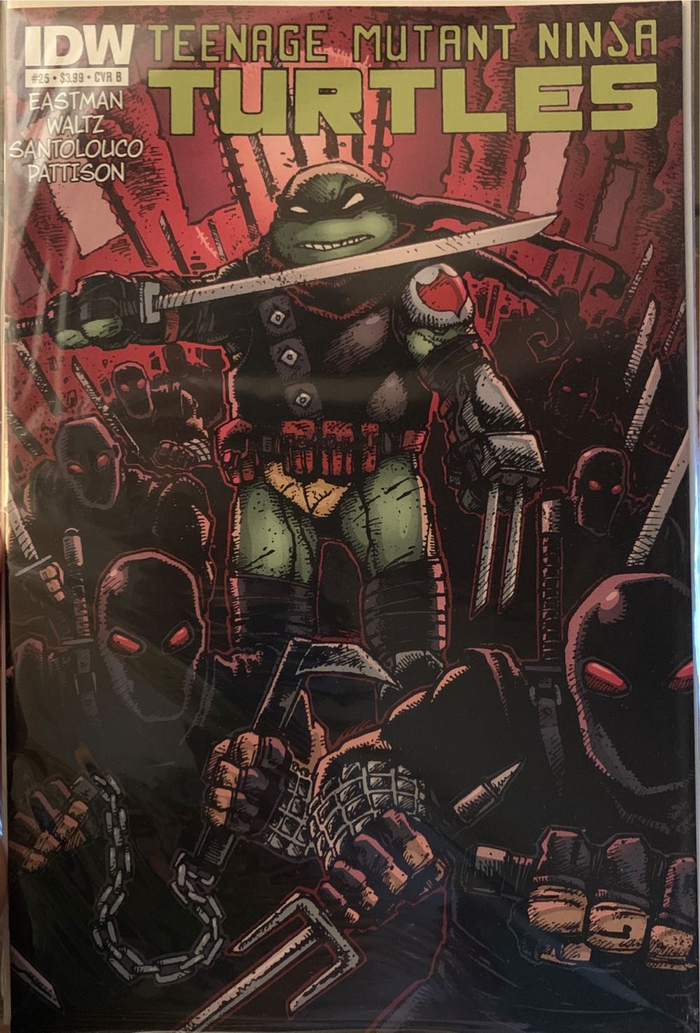 Teenage Mutant Ninja Turtles - IDW Comics (25 - Aug 2013) comic book collectible [Barcode 82771400271302511] - Main Image 4
