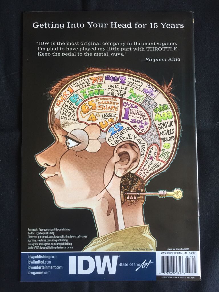 Teenage Mutant Ninja Turtles  (31) comic book collectible [Barcode 82771400271324111] - Main Image 2