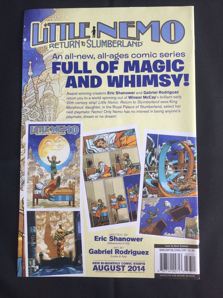 Teenage Mutant Ninja Turtles - IDW (37 - Aug 2014) comic book collectible [Barcode 82771400271303711] - Main Image 2