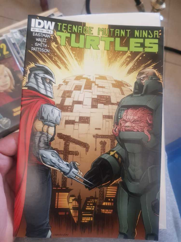 Teenage Mutant Ninja Turtles - IDW (37 - Aug 2014) comic book collectible [Barcode 82771400271303711] - Main Image 3