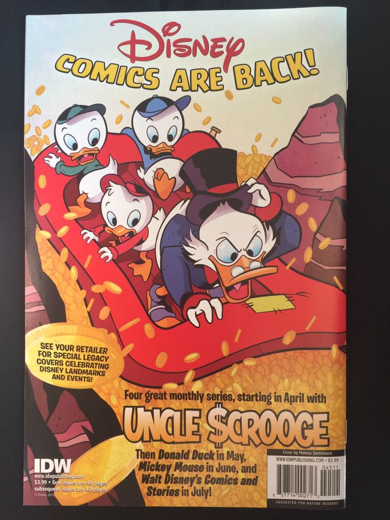 Teenage Mutant Ninja Turtles - IDW (45 - Apr 2015) comic book collectible [Barcode 82771400271304511] - Main Image 2