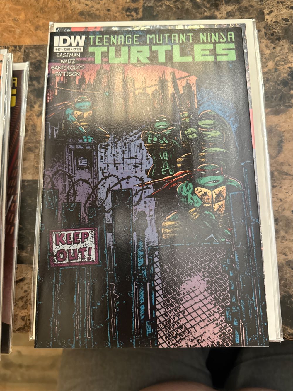 Teenage Mutant Ninja Turtles (Vol. 6) - IDW (47 - Jun 2015) comic book collectible [Barcode 82771400271304711] - Main Image 3