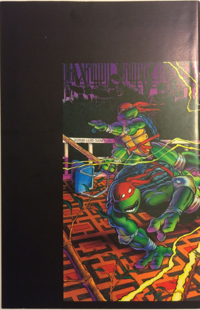 Teenage Mutant Ninja Turtles  #9 - Mirage (9 - Sep 1986) comic book collectible - Main Image 2