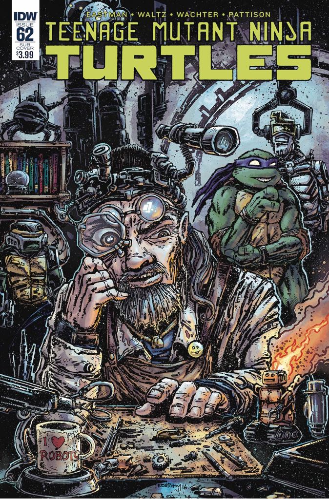 Teenage Mutant Ninja Turtles  (62) comic book collectible [Barcode 827714002713] - Main Image 1