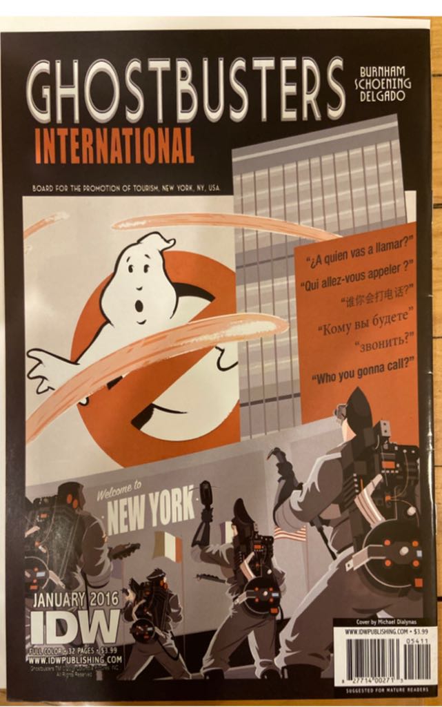 TMNT IDW.V1.054a - IDW (54 - 01/2016) comic book collectible [Barcode 82771400271305411] - Main Image 2