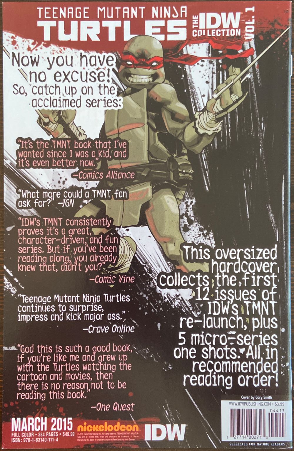 Teenage Mutant Ninja Turtles - IDW Comics (44 - Apr 2015) comic book collectible [Barcode 82771400271304413] - Main Image 2