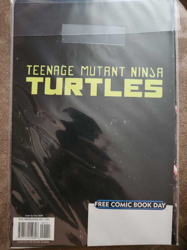 Teenage Mutant Ninja Turtles - IDW (2017 - May 2017) comic book collectible [Barcode 82771401260600111] - Main Image 2