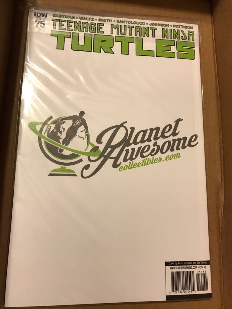 Teenage Mutant Ninja Turtles  (75) comic book collectible [Barcode 827714014495] - Main Image 2
