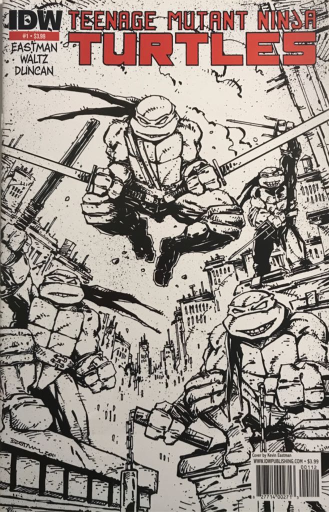 Teenage Mutant Ninja Turtles - IDW (1 - 10/2011) comic book collectible [Barcode 82771400271300112] - Main Image 1