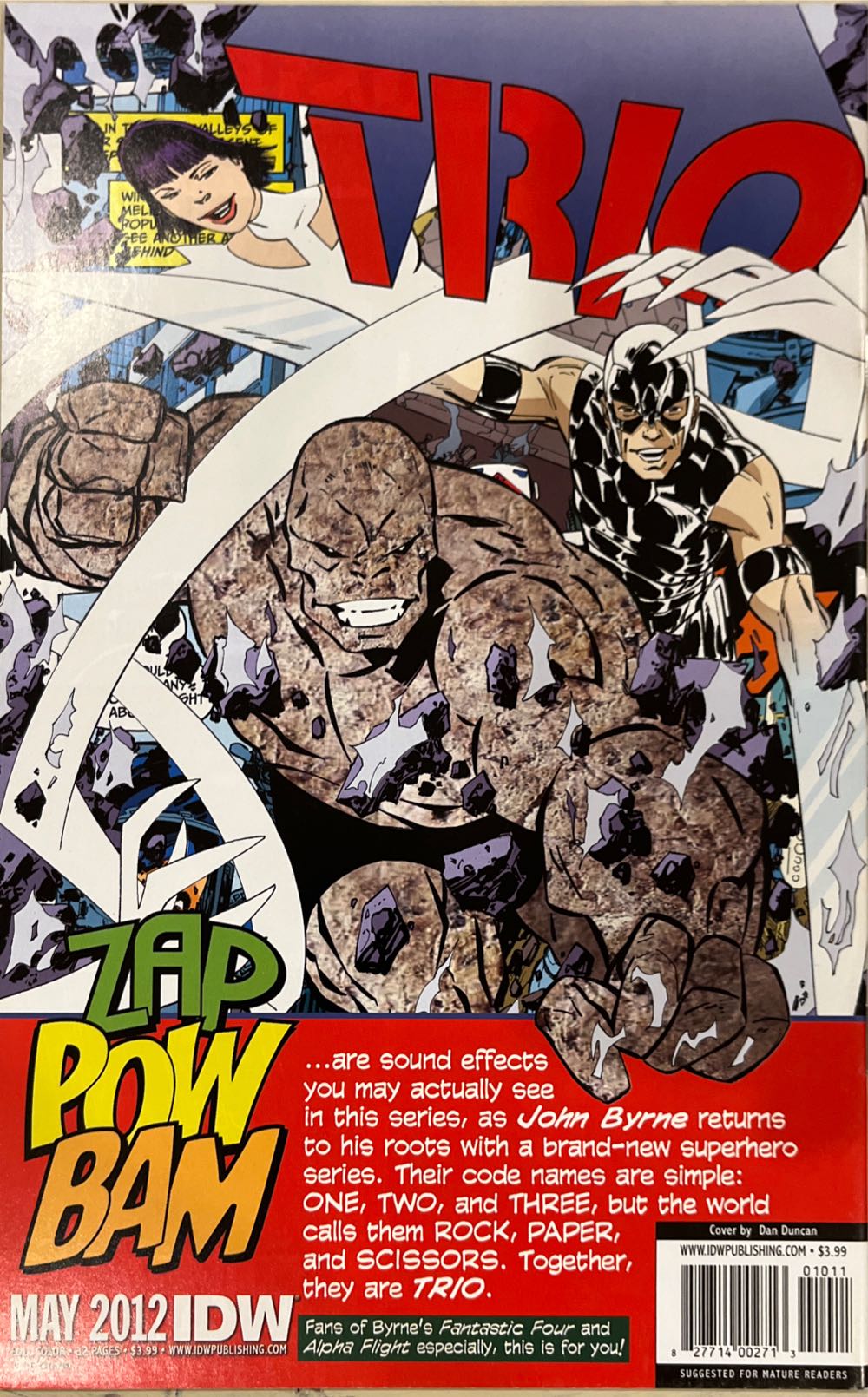 Teenage Mutant Ninja Turtles - IDW (10 - May 2012) comic book collectible [Barcode 82771400271301011] - Main Image 2