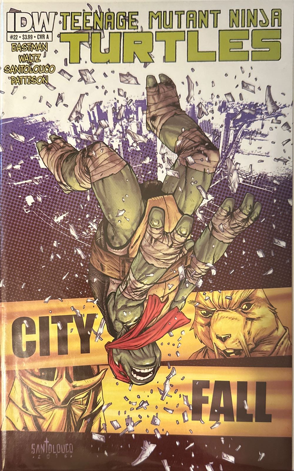 Teenage Mutant Ninja Turtles - IDW (22 - May 2013) comic book collectible [Barcode 82771400271302211] - Main Image 3