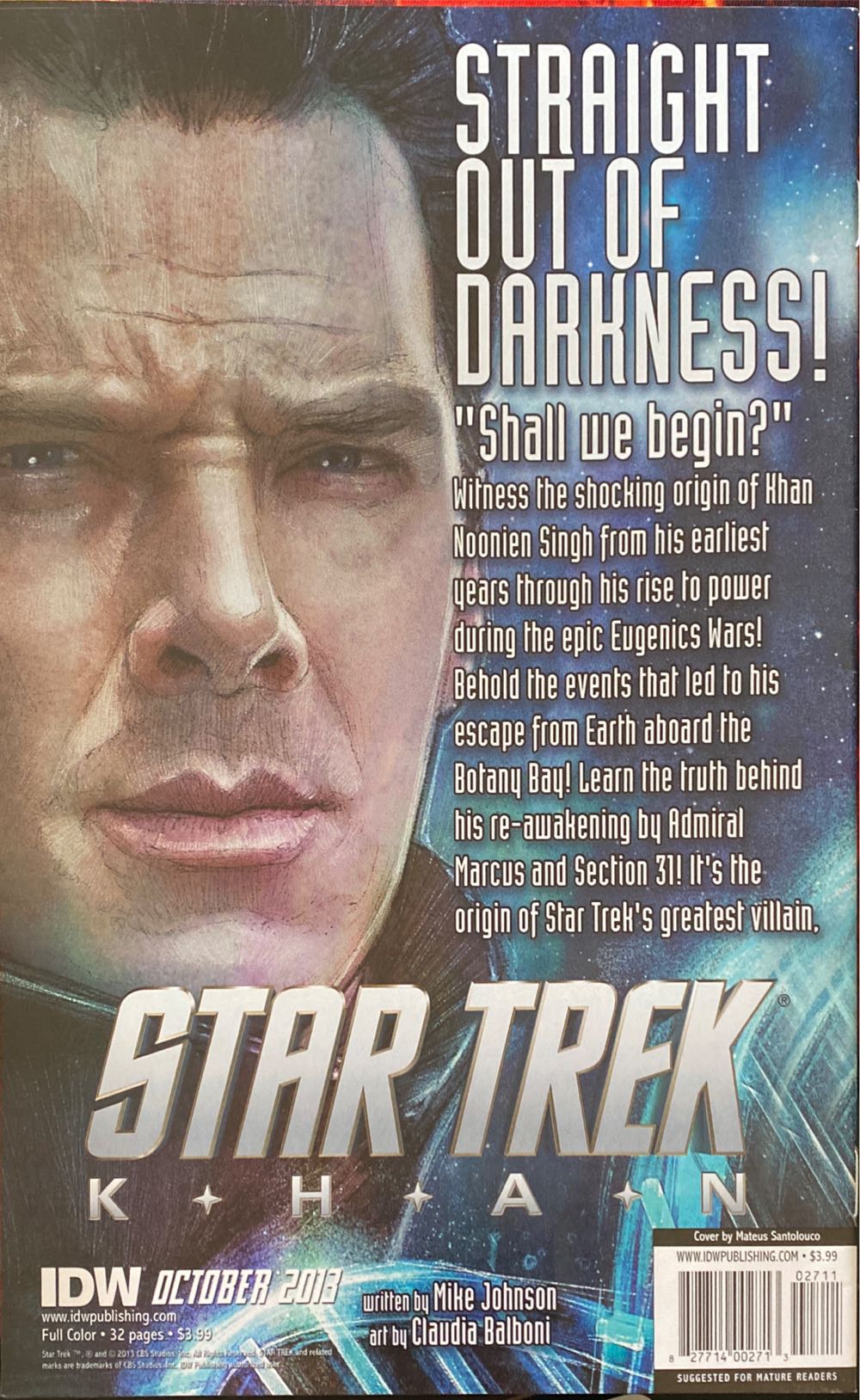 Teenage Mutant Ninja Turtles - IDW (27 - Oct 2013) comic book collectible [Barcode 82771400271302711] - Main Image 2