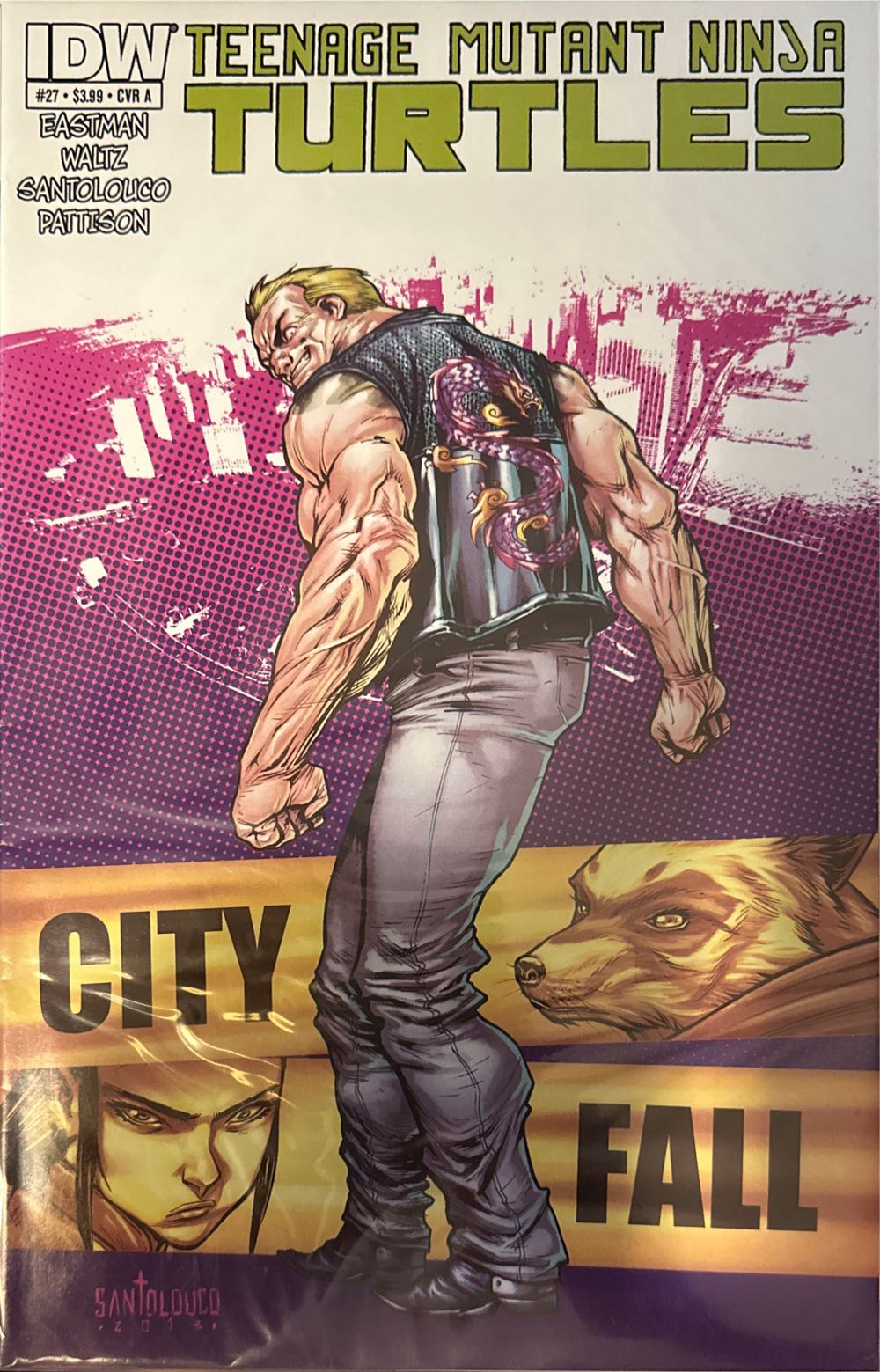 Teenage Mutant Ninja Turtles - IDW (27 - Oct 2013) comic book collectible [Barcode 82771400271302711] - Main Image 3