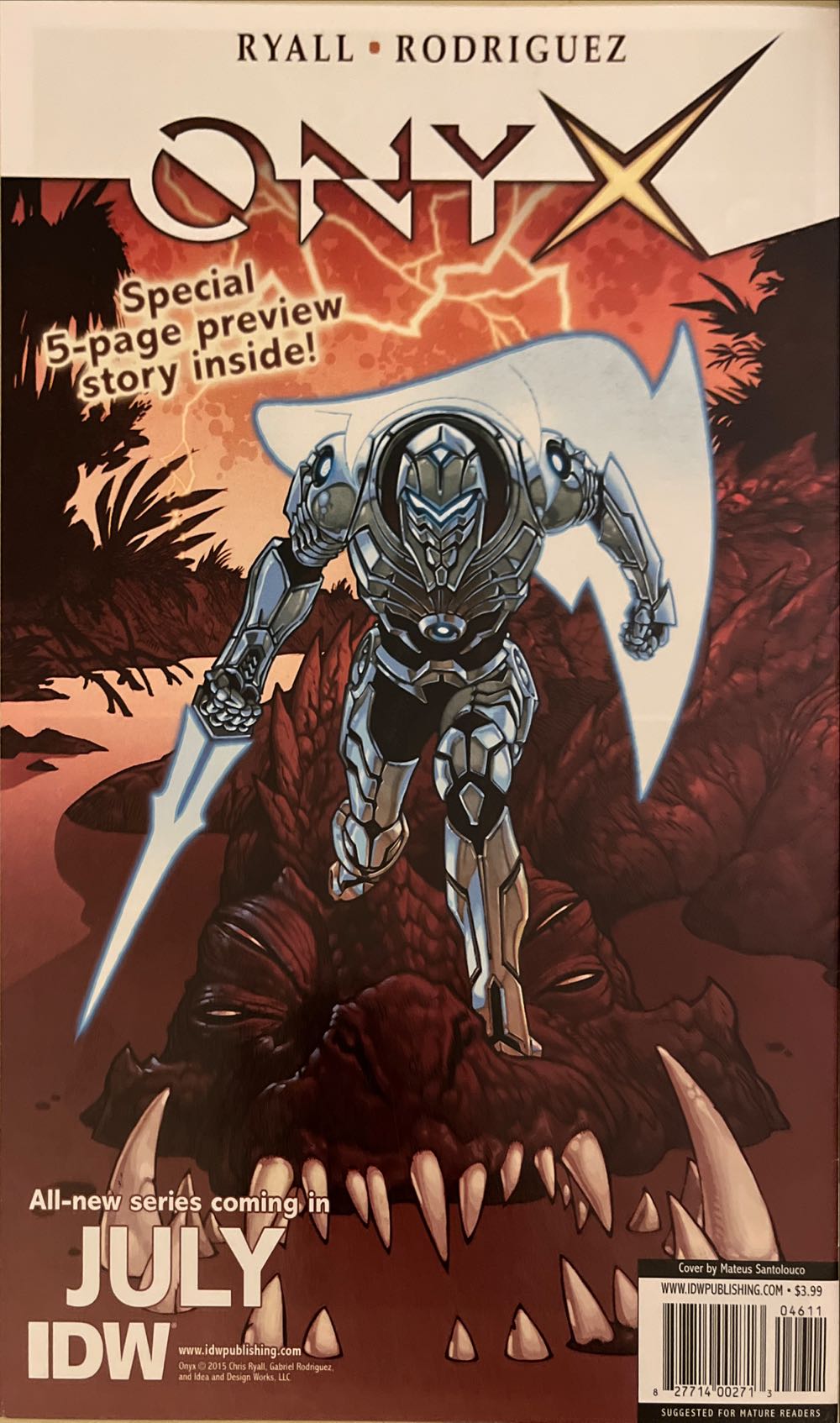 Teenage Mutant Ninja Turtles - IDW (46 - May 2015) comic book collectible [Barcode 82771400271304611] - Main Image 2