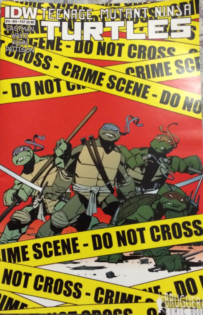 Teenage Mutant Ninja Turtles - IDW (15) comic book collectible - Main Image 1