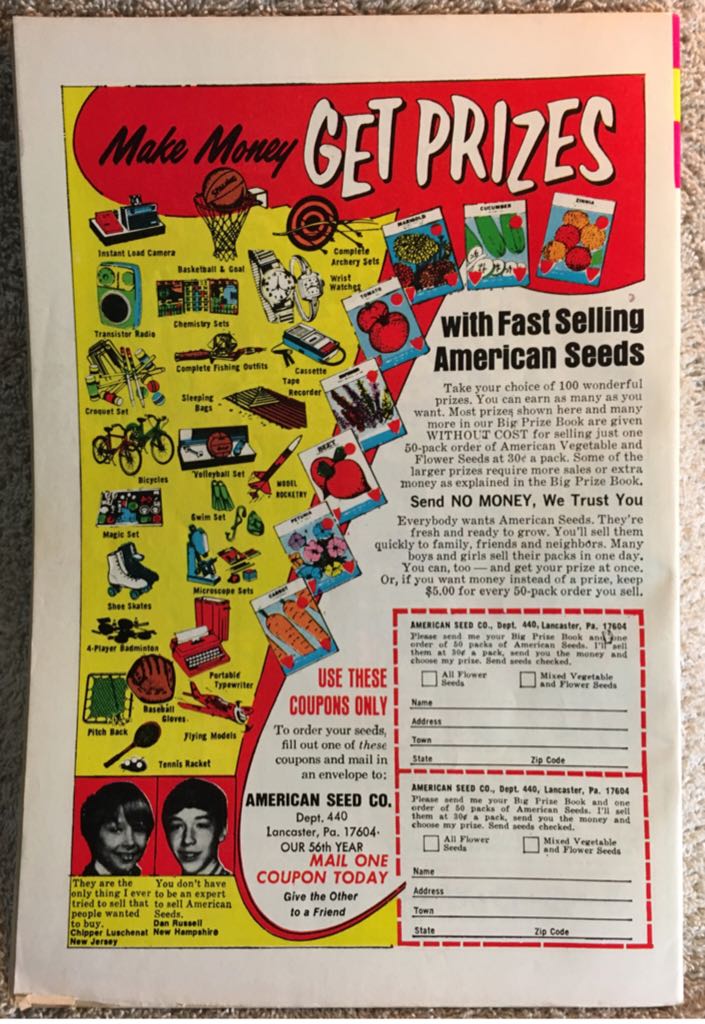 Grimms Ghost Stories - Whitman Comics (15) comic book collectible [Barcode 033500902727] - Main Image 2