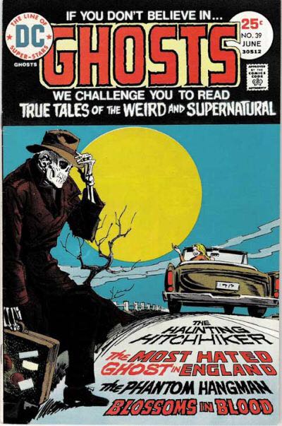 Ghosts - National Periodical Publications, Inc. (39 - 06/1975) comic book collectible [Barcode 070989305120] - Main Image 1