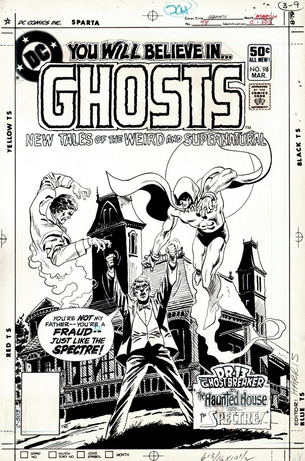 Ghosts #98 - DC (Detective Comics) (98 - Mar 1981) comic book collectible - Main Image 2