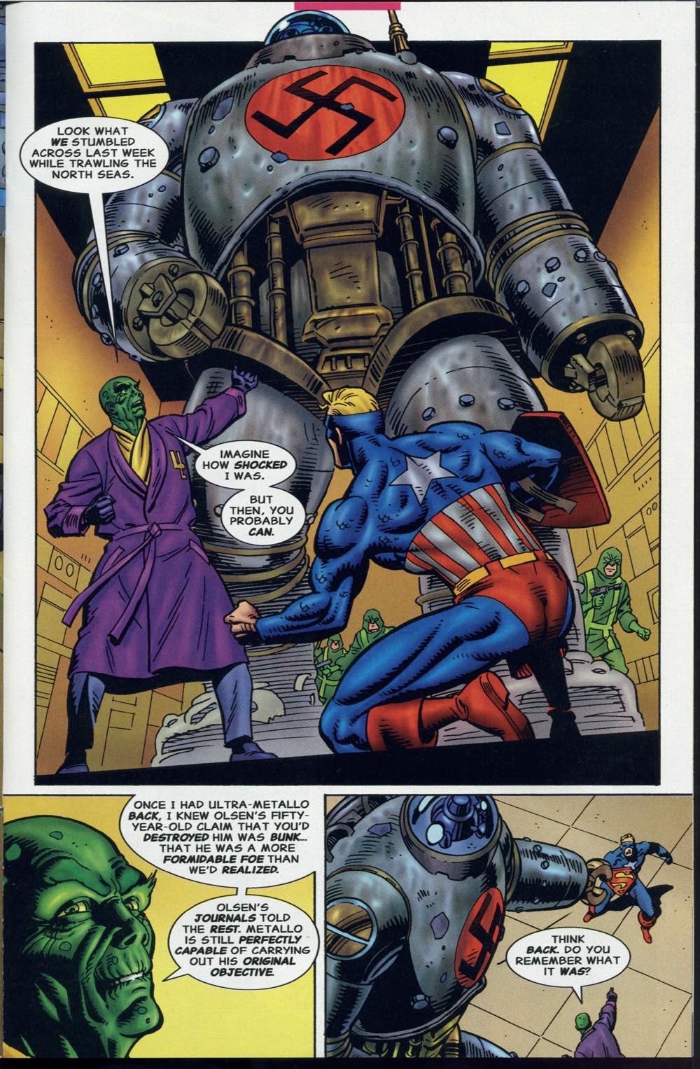 Super Soldier - Amalgam Comics (1 - Apr 1996) comic book collectible [Barcode 761941207148] - Main Image 3