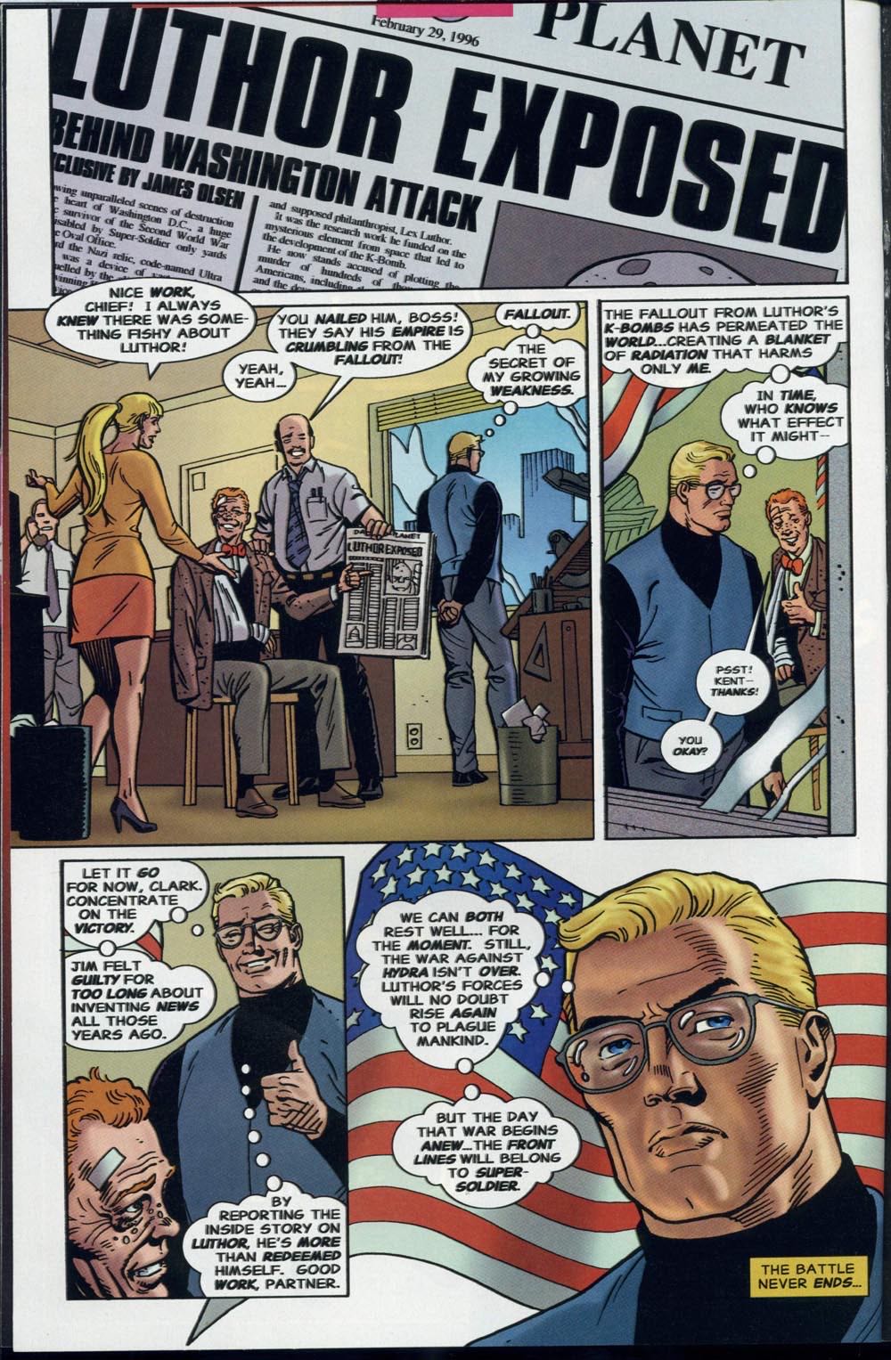 Super Soldier - Amalgam Comics (1 - Apr 1996) comic book collectible [Barcode 761941207148] - Main Image 4