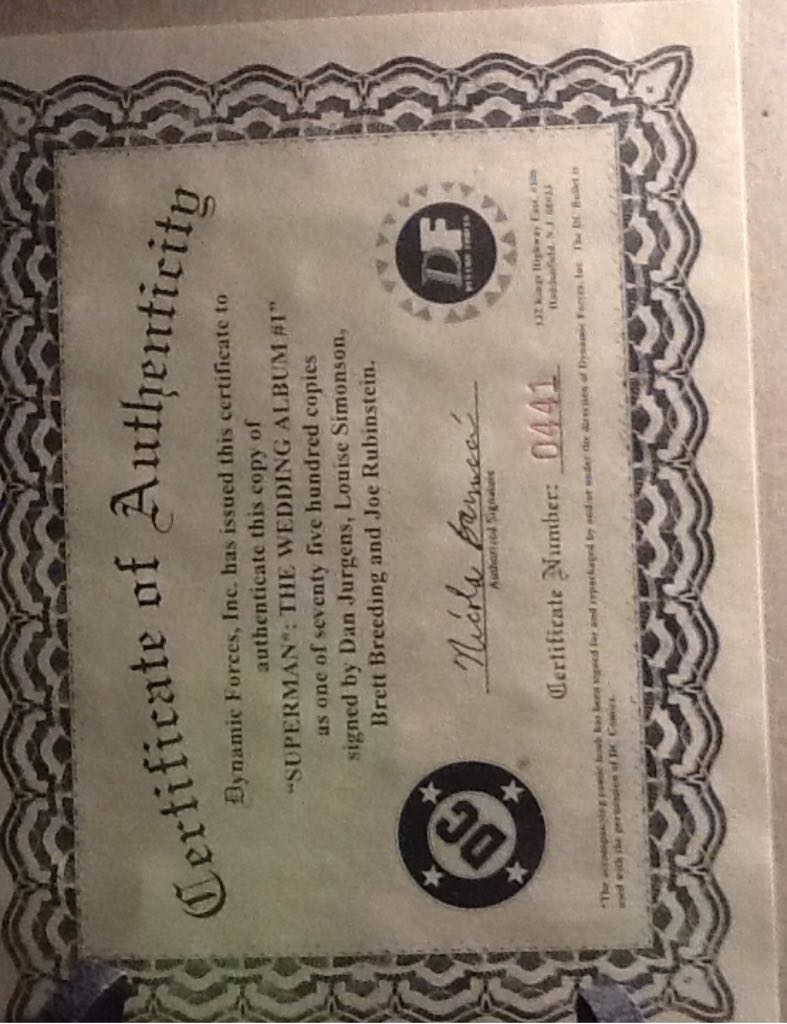 Superman The Wedding Album - DC Comics (1 - Dec 1996) comic book collectible - Main Image 2