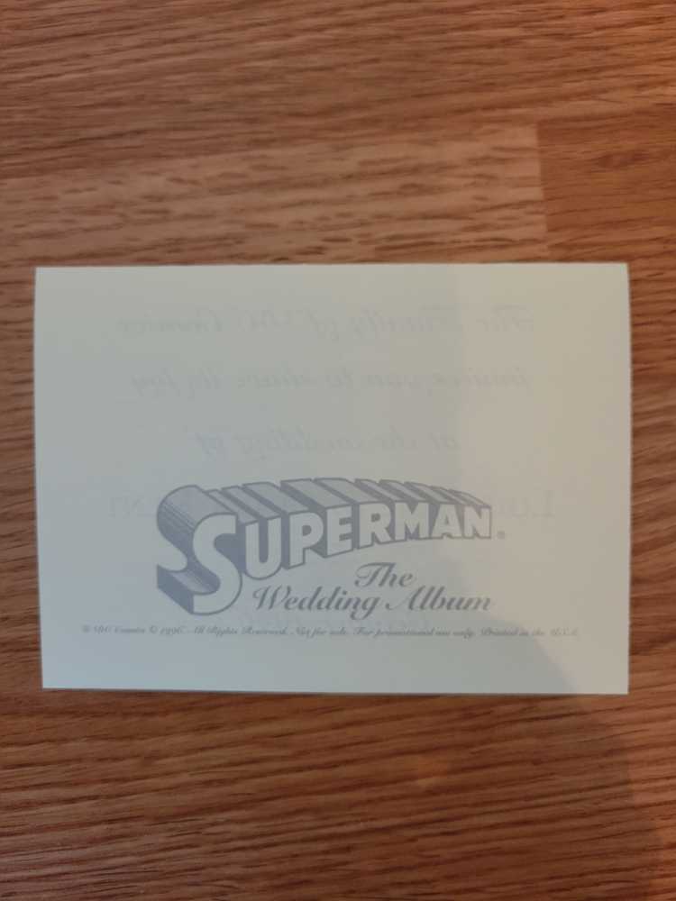 Superman: The Wedding Album - DC Comics (1 - Dec 1996) comic book collectible [Barcode 76194120999900111] - Main Image 4