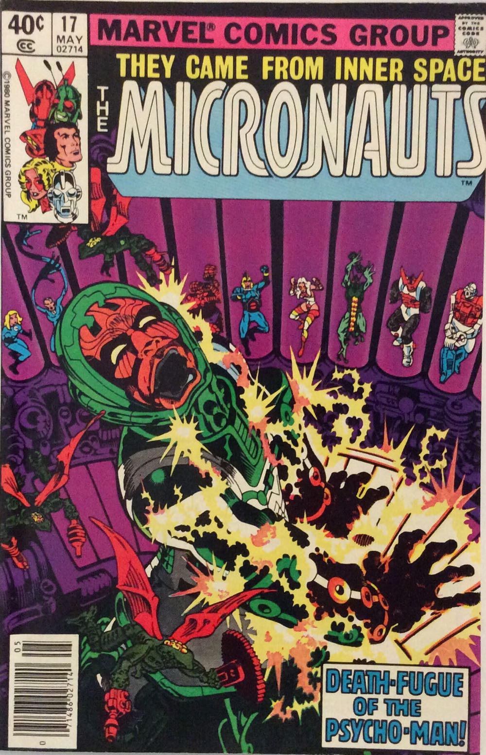 Micronauts - Marvel (17 - 05/1980) comic book collectible [Barcode 071486027140] - Main Image 2