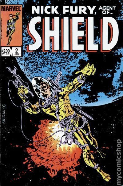 Nick Fury Agent Of Shield - Marvel Comics Group (2 - Jan 1984) comic book collectible [Barcode 7412596] - Main Image 1