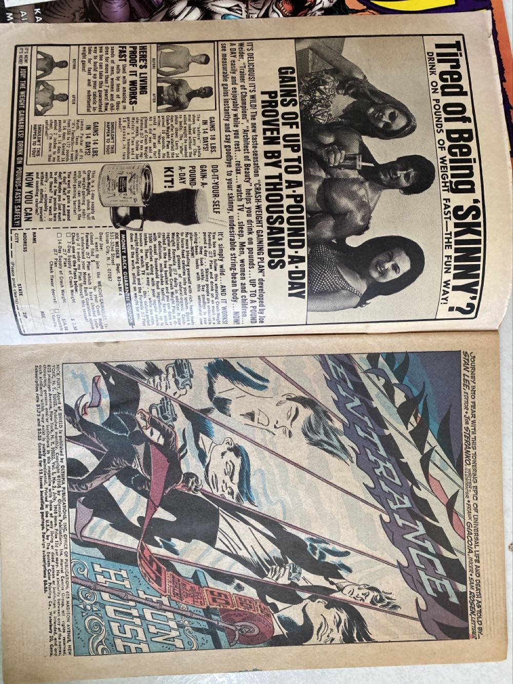 Nick Fury Agent Of Shield  (2) comic book collectible [Barcode 024885211535] - Main Image 2