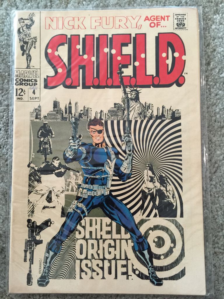 Nick Fury Agent Of Shield  (4) comic book collectible [Barcode 024885211535] - Main Image 1