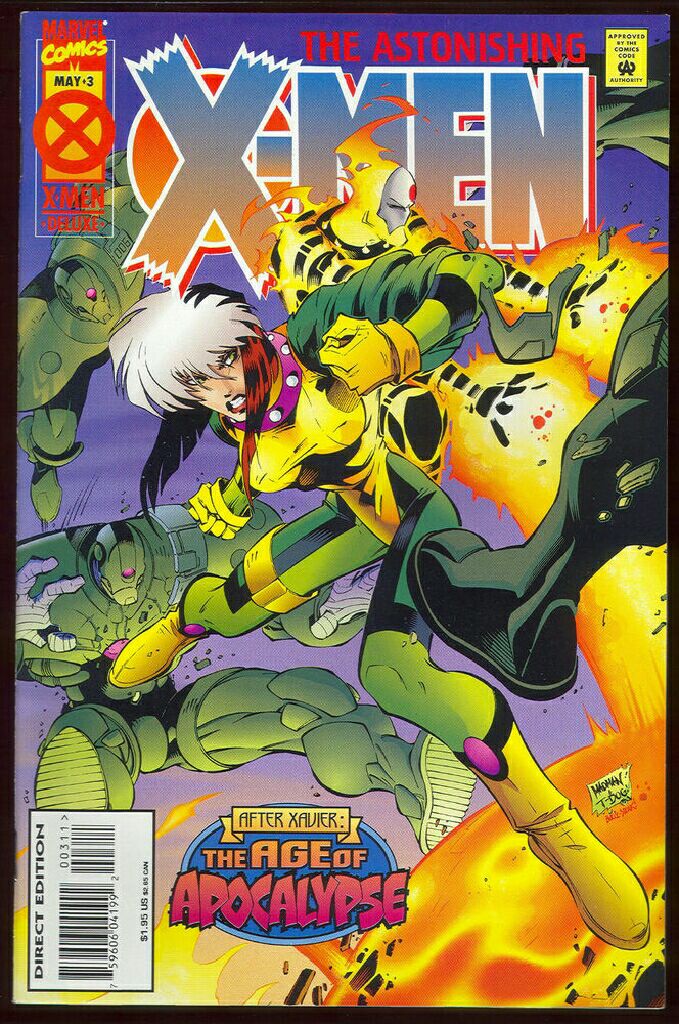 Astonishing X-Men Vol 1 - Marvel Comics (3 - May 1995) comic book collectible [Barcode 009281024613] - Main Image 1