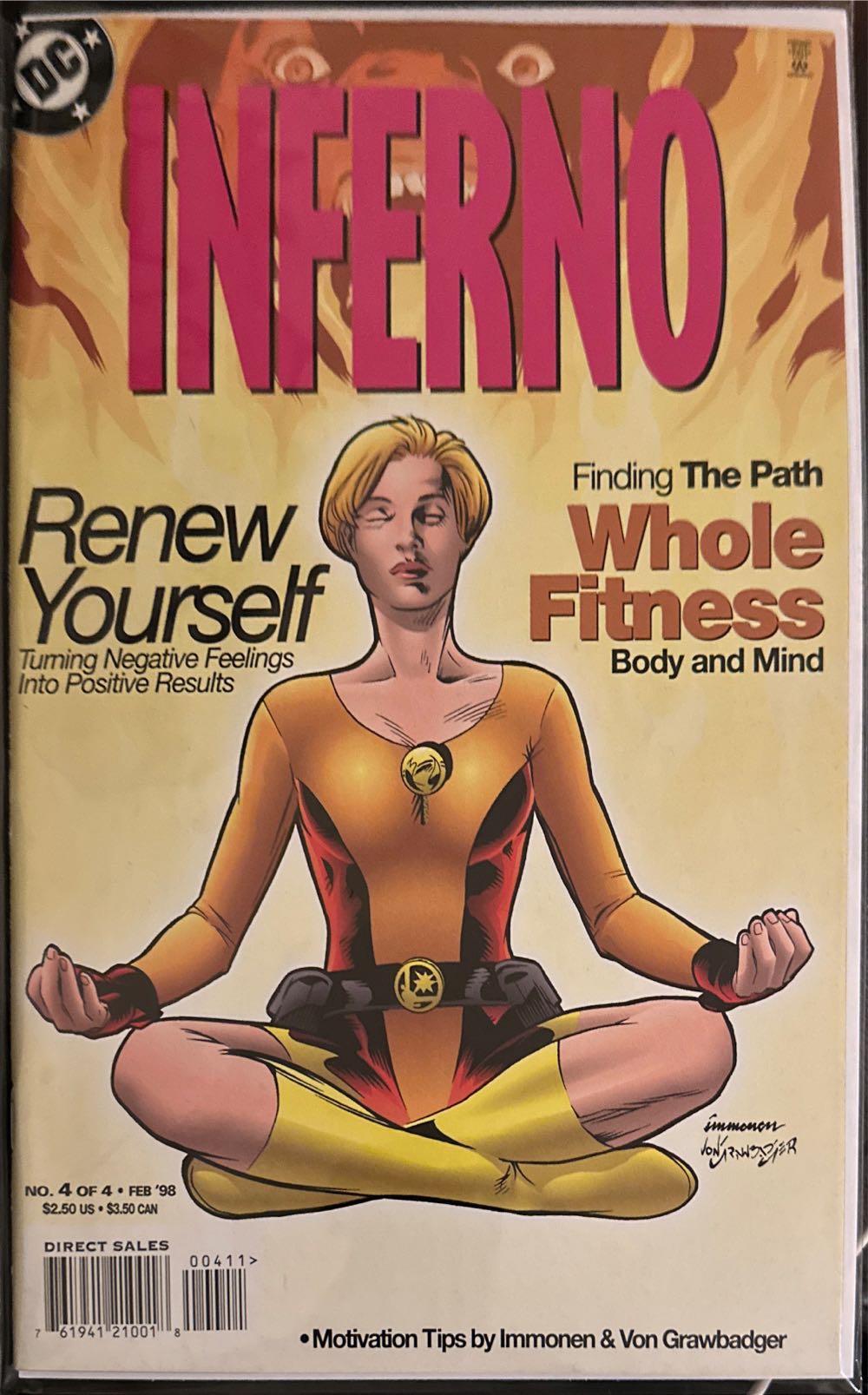 Inferno (1997) - DC (Detective Comics) (1 - 10/1997) comic book collectible [Barcode 761941210018] - Main Image 2